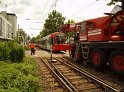 KVB Bahn entgleist Koeln Suelz Hermeskeilerstr Am Beethovenpark P045